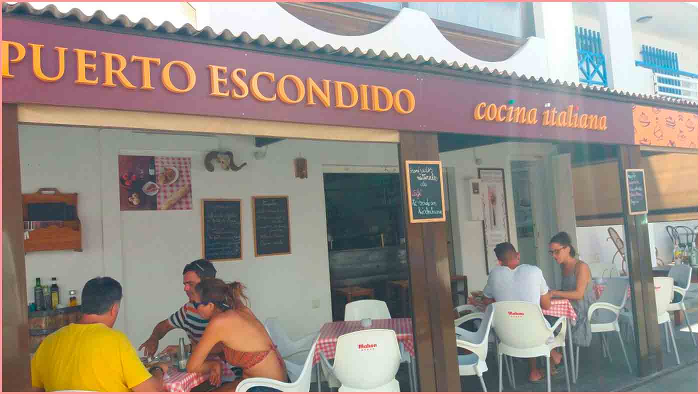Terraza Puerto Escondido las Negras. Restaurante en las Negras, Cabo de Gata